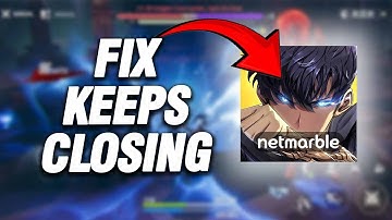 How To Fix Solo Leveling Arise Keeps Closing | Final Solution