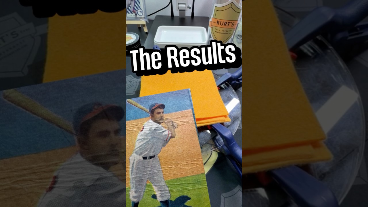 Sports Card Cleaning | Kurts Card Care