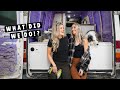 VAN LIFE BUILD| Demolition & Finishing up Inside Walls in Off-Grid Tiny House (female)