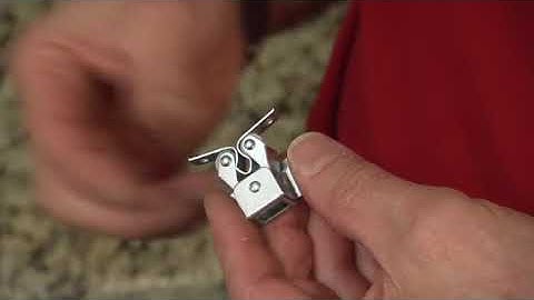 Cabinet Double Roller Door Catch Installation Guide