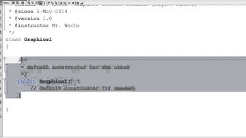 Graphics and User Interfaces - Part 1 (Computer Science 30S - Unit 05)