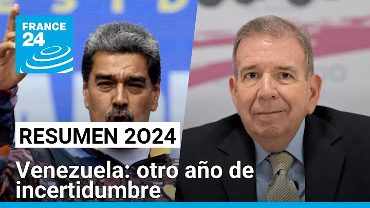 ¿Maduro o González Urrutia?: Venezuela termina 2024 con el más incierto futuro político