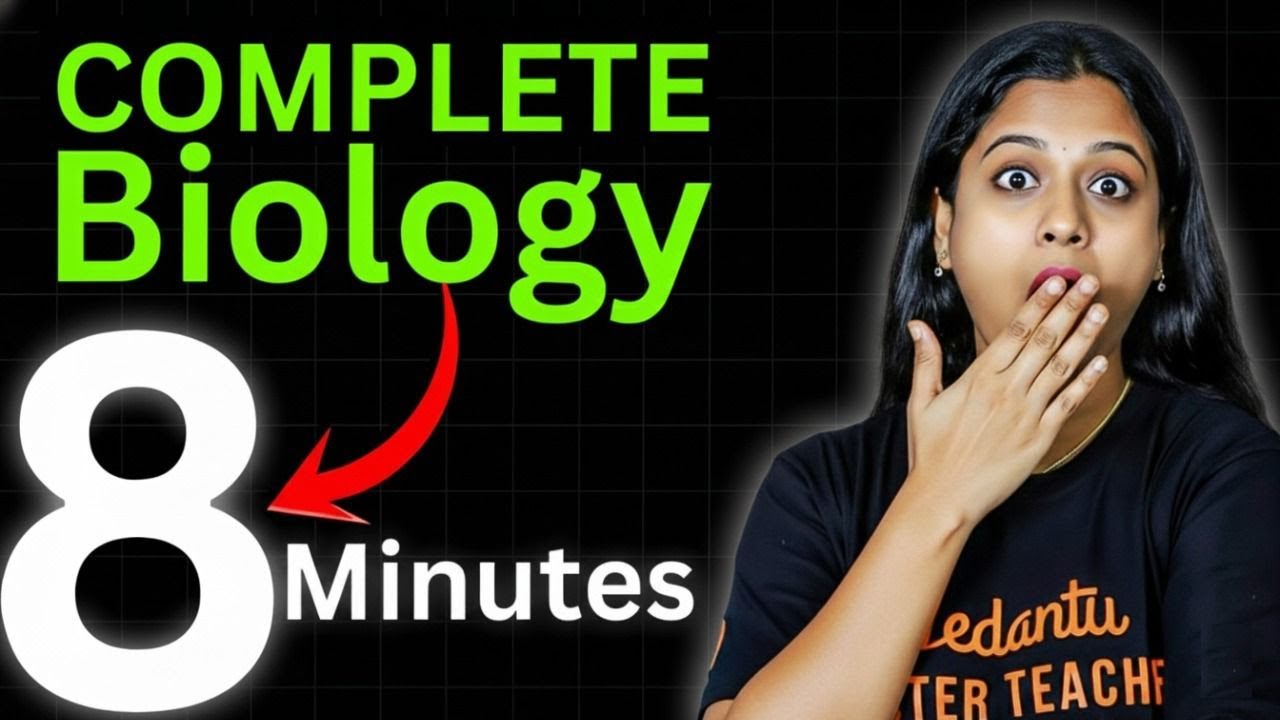 8 Minutes to Biology Perfection🔥| AP TS Class 10 Boards | Sunaina Mam