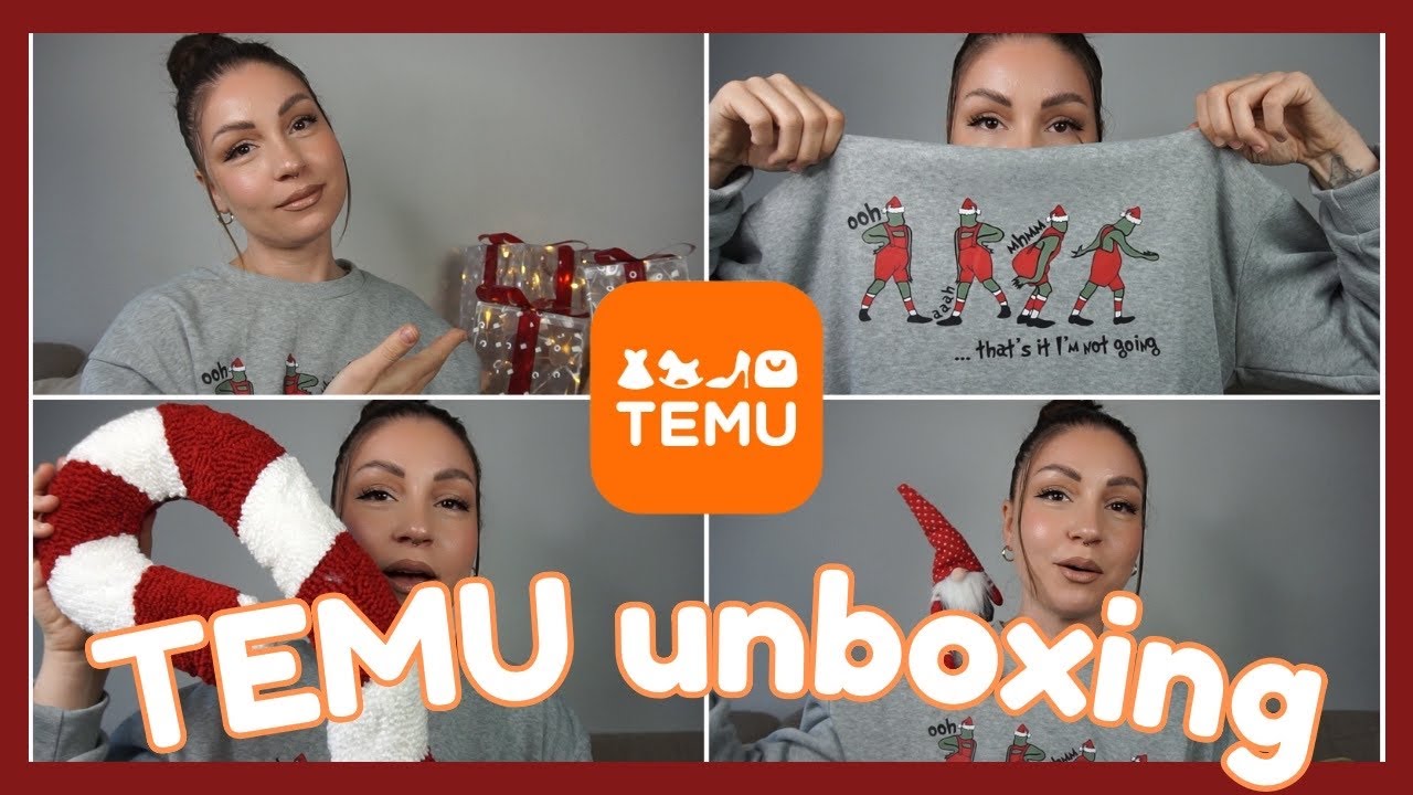 BIG Temu unboxing 🎄Novogodisnja dekoracija 🎁