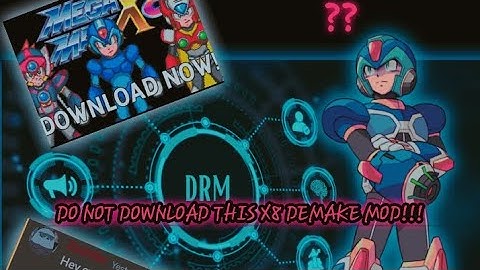 Megaman x8 demake zero Mod