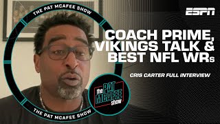 IT'S ALL FOOTBALL FOR ME - Cris Carter talks Coach Prime, WR production & MORE | The Pat McAfee Show