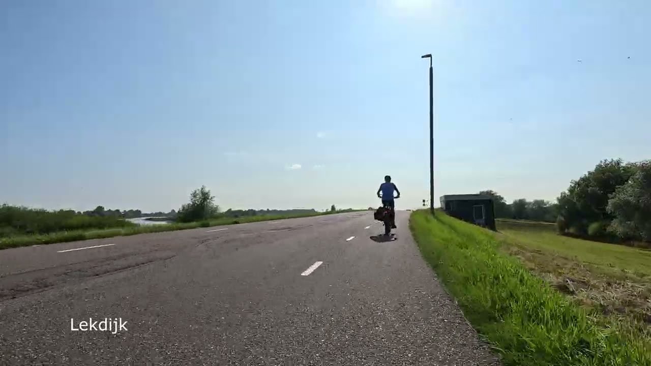 Fietsen Utrecht Lekdijk Haastrecht Oudwater 10 aug 2025