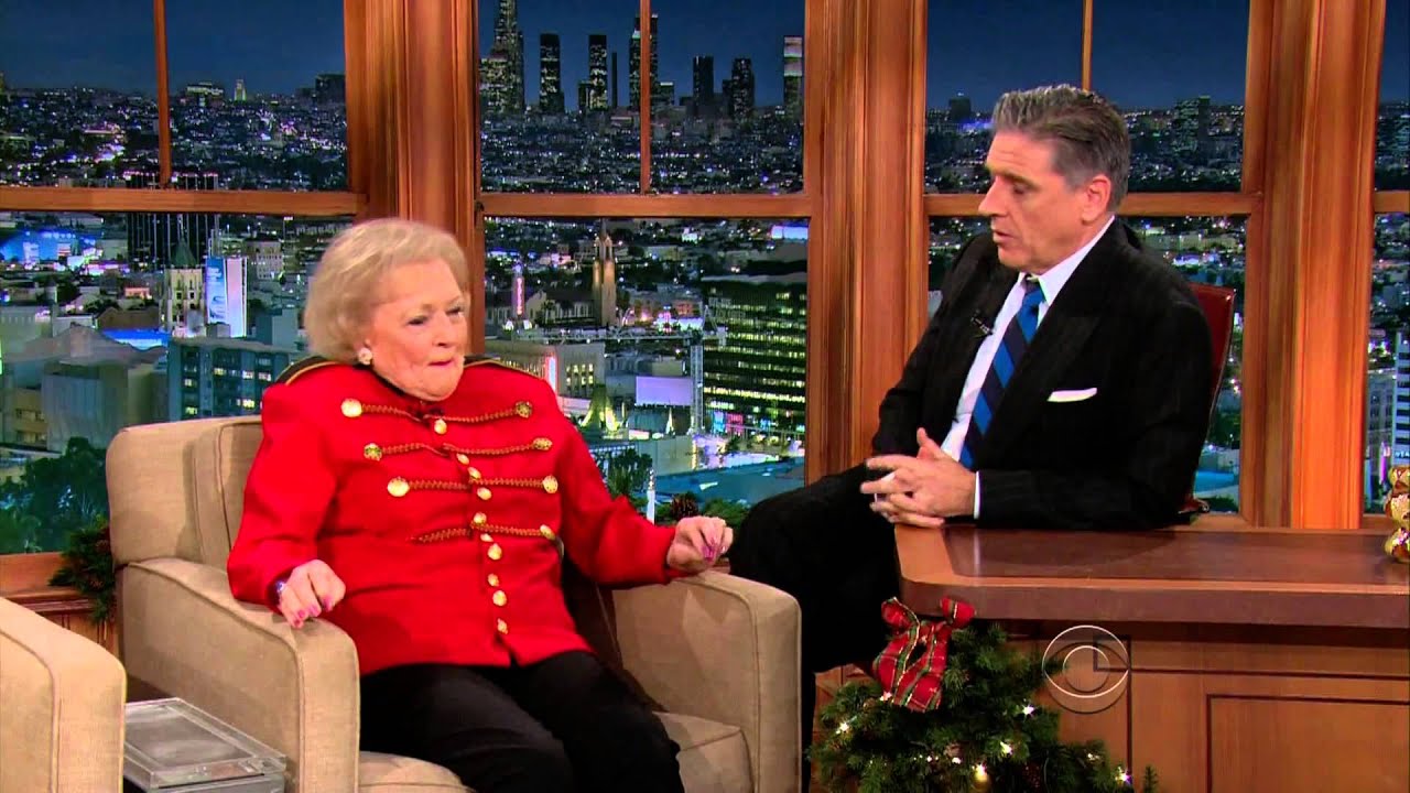 The Late Late Show with Craig Ferguson Betty White (December 2, 2013