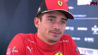 Full CHARLES LECLERC POST RACE INTERVIEW | 2022 UNITED STATES GP Guide