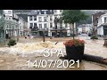 Inondations à Spa le 14 juillet 2021