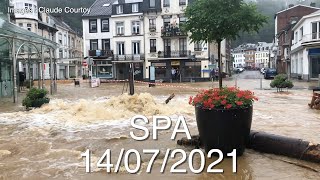 Inondations à Spa le 14 juillet 2021