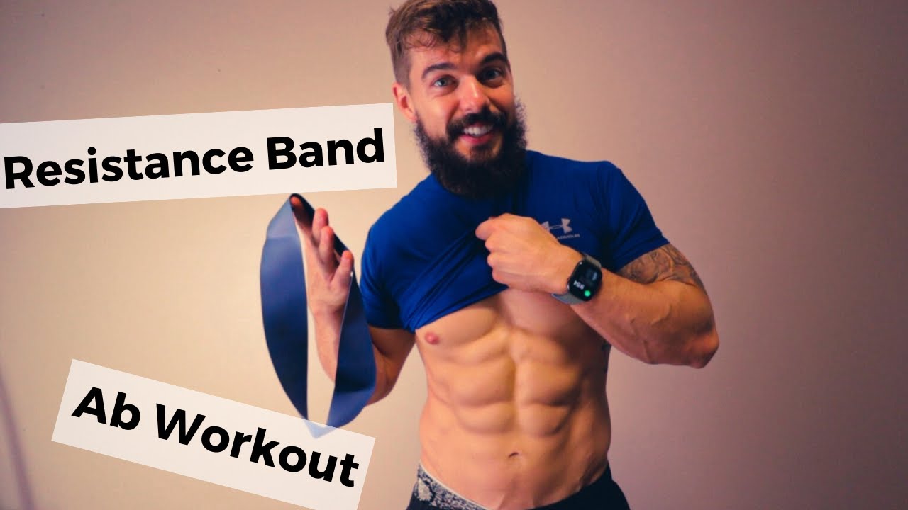 15-Minute Resistance Band Ab Workout