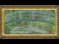 Claude Monet – The Japanese Footbridge (1899) | Framed Fine Art Screensaver for TV