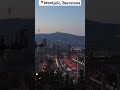 Montjuïc Barcelona view #shorts