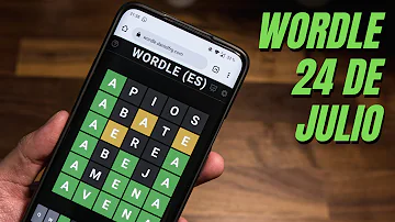 ¿Con qué letra Wordle comienza el 24 de julio?