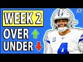 NFL Week 2 Betting Picks and Predictions - YouTube