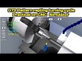 Pattern repting cycle programming practical | CNC machine programming | CNC machine practical 