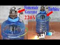 Turn Plastic Bottles Into A Simple And Creative 220V Water Turbine Permanent Generator