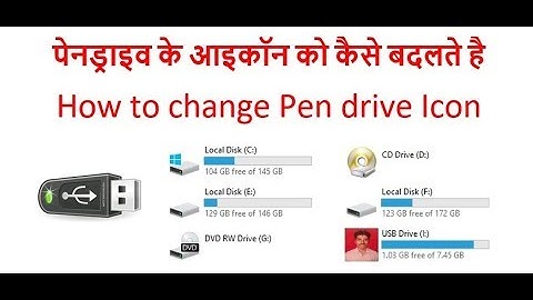How to change Drive Icon of pendrive
