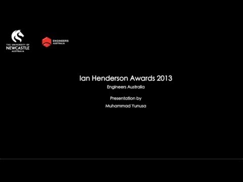 Muhammad Yunusa - Ian Henderson Awards 2013