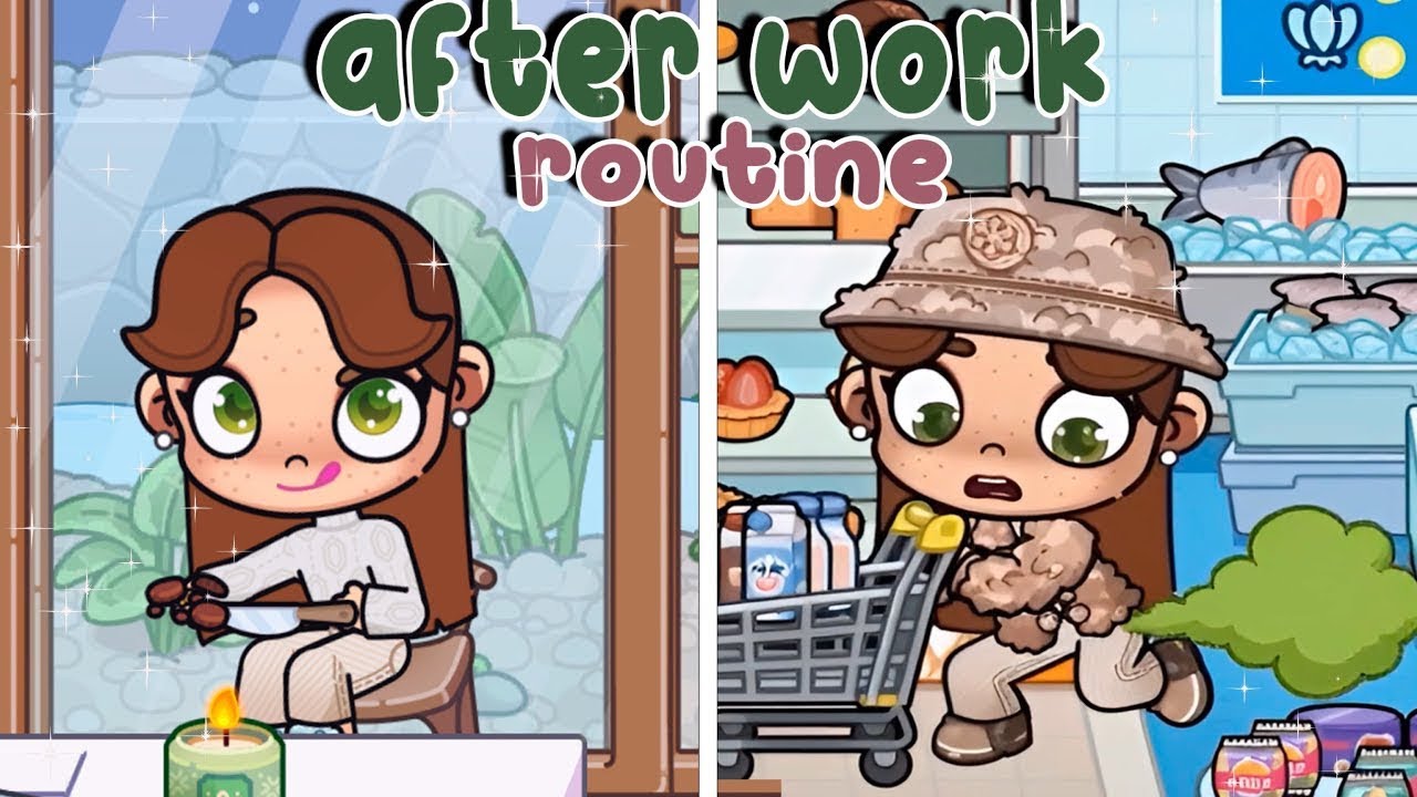 After Work Routine 🗓️👩🏻‍💻| Avatar World | living alone 