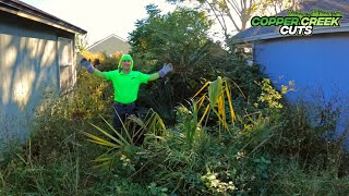 Lots Of Questions About This NIGHTMARE BACKYARD! by Copper Creek Cuts Lawn Care 7,990 views 2 months ago 7 minutes, 28 seconds