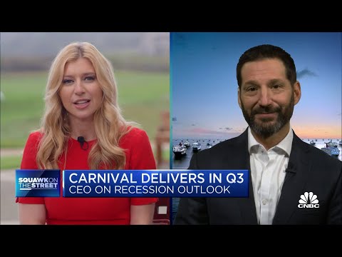 Carnival CEO Josh Weinstein On Q3 Earnings All Signs Are Incredibly Positive And We Are Bullish 