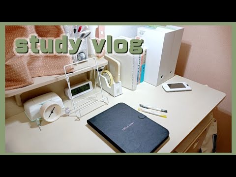 【vlog】塾なし受験生のテスト期間の過ごし方✍🏻🍂　study vlog/exam week vlog