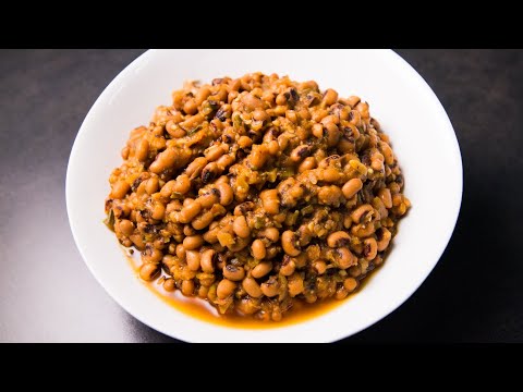 Trini Stewed Black Eyed Peas Recipe