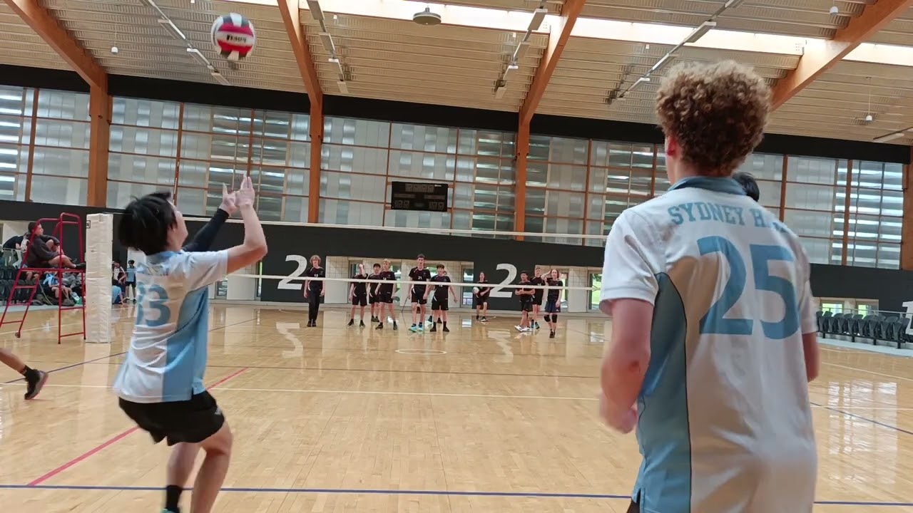 NSW Schools Cup (yr8) - Tempe vs Sydney Boys Set 1