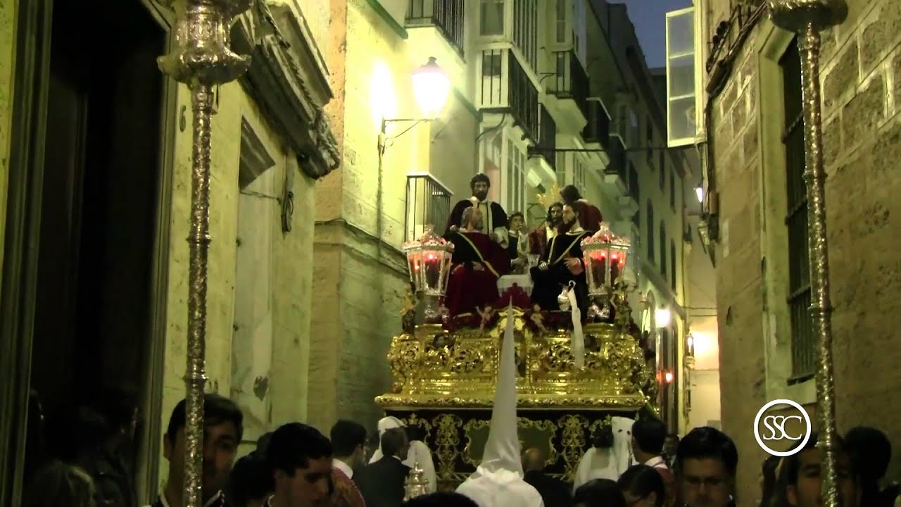 Sagrada Cena - Jesús en su Sagrada Cena por Santiago - Semana Santa de Cádiz 2013