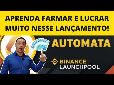 🛑 AUTOMATA (ATA) LUCRE MUITO NESSE LANÇAMENTO NA BINANCE! (Binance Launchpool) 🛑 AUTOMATA (ATA) LUCRE MUITO NESSE LANÇAMENTO NA BINANCE! (Binance Launchpool)