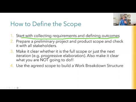 Defining a Project Scope