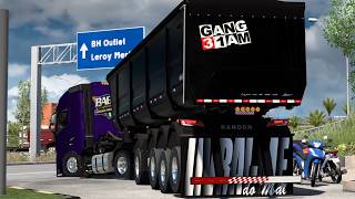 SIMULANDO COM A BASCULANTE QUALIFICADA | ETS2 1.58 MODS