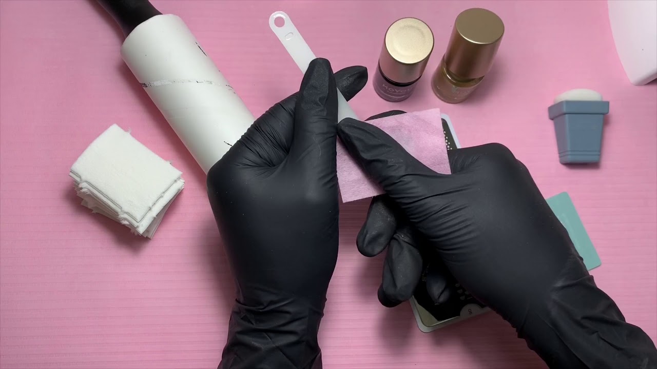 2-oji Nagų dailės pamoka Štampavimo technika