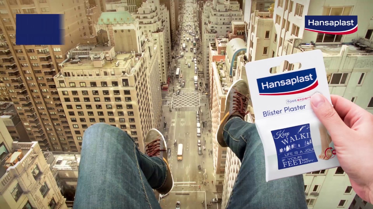 Go wherever your feet take you with Hansaplast