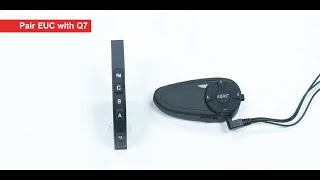 EJEAS EUC | How to Pair the EUC Remote Control with the Q7