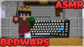 Winning Bedwars on my new $800 Glorious Gmmk Pro + Keyboard and Mouse Sounds ASMR