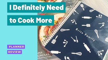 NEW! Erin Condren Recipe Notebook | Review and Walkthrough