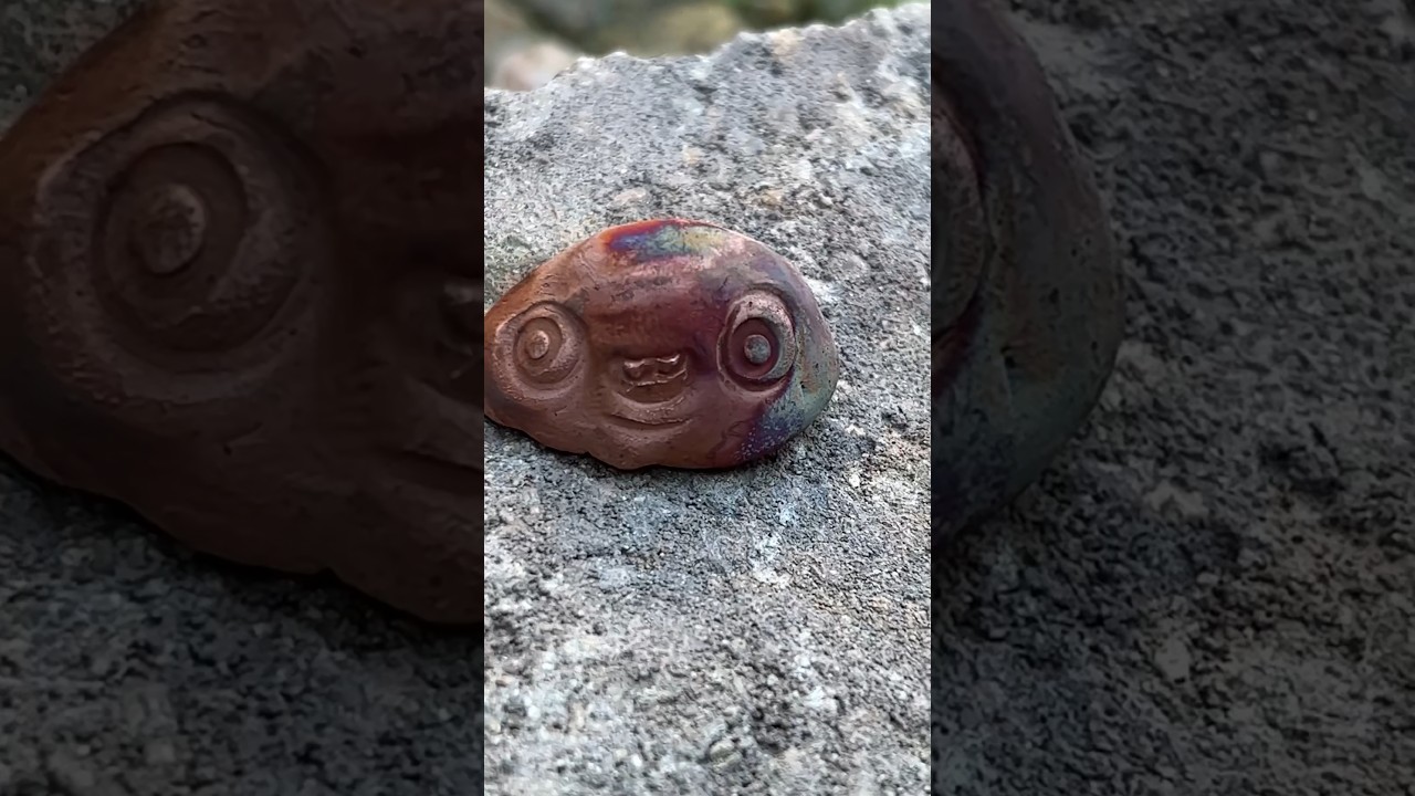 Copper Clay Blob