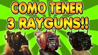 COMO TENER 3 ARMAS DE RAYOS || 3 RAYGUNS FOR 1 PLAYER || ZOMBIES BLACK OPS 2 BURIED