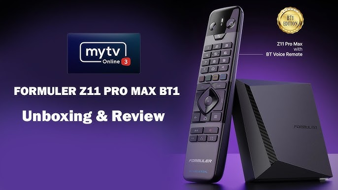 Formuler Z11 Pro Max 4K Android 11 Dual Band 5G Gigabit LAN 4GB Ram 32GB  Storage with Premium IR1 Remote Control