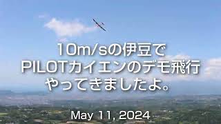 PILOTカイエンのデモ飛行を伊豆でしてきました