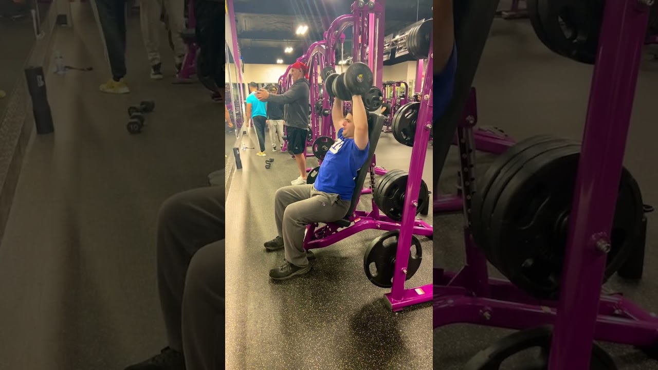 November 2022 workout (dumbbell Shoulder press)