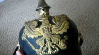 ww1 german PICKELHAUBE HELMET