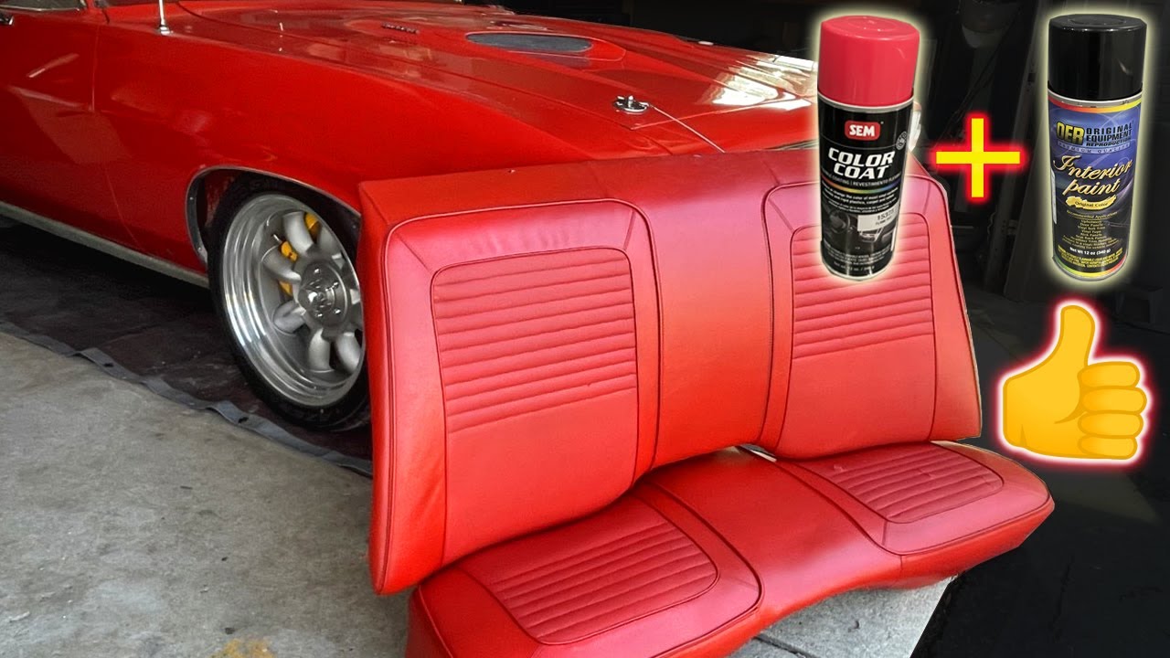 How To Dye Vinyl Seats In My 1970 Cuda YouTube How To Dye Vinyl Seats In My 1970 Cuda YouTube