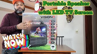 Monster Vision Portable Video Entertainment System: Unboxing & Review! #unboxing #speaker