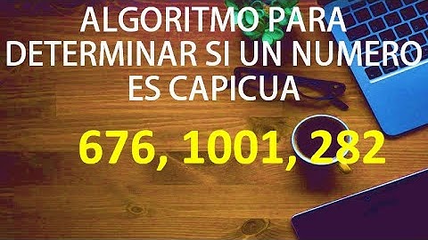 Algoritmo para determinar si un número es capicúa
