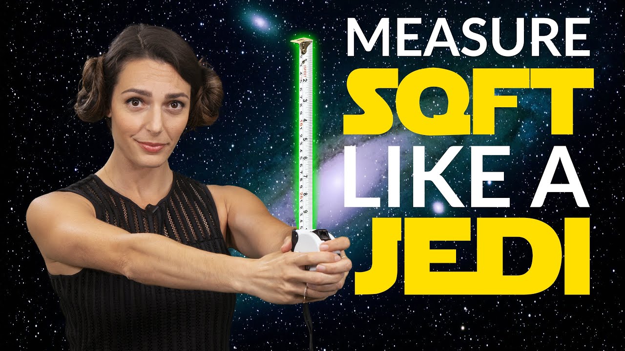 How to Measure Square Feet Like a Jedi - YouTube