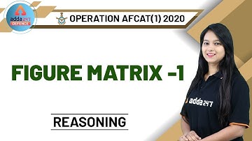 AFCAT 2020 Preparation | Reasoning | Figure Matrix 1
